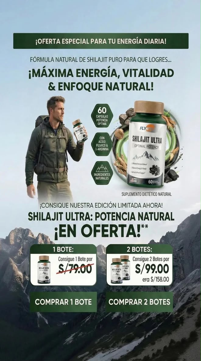 SHILAJIT ULTRA 60CP ORIGINAL®