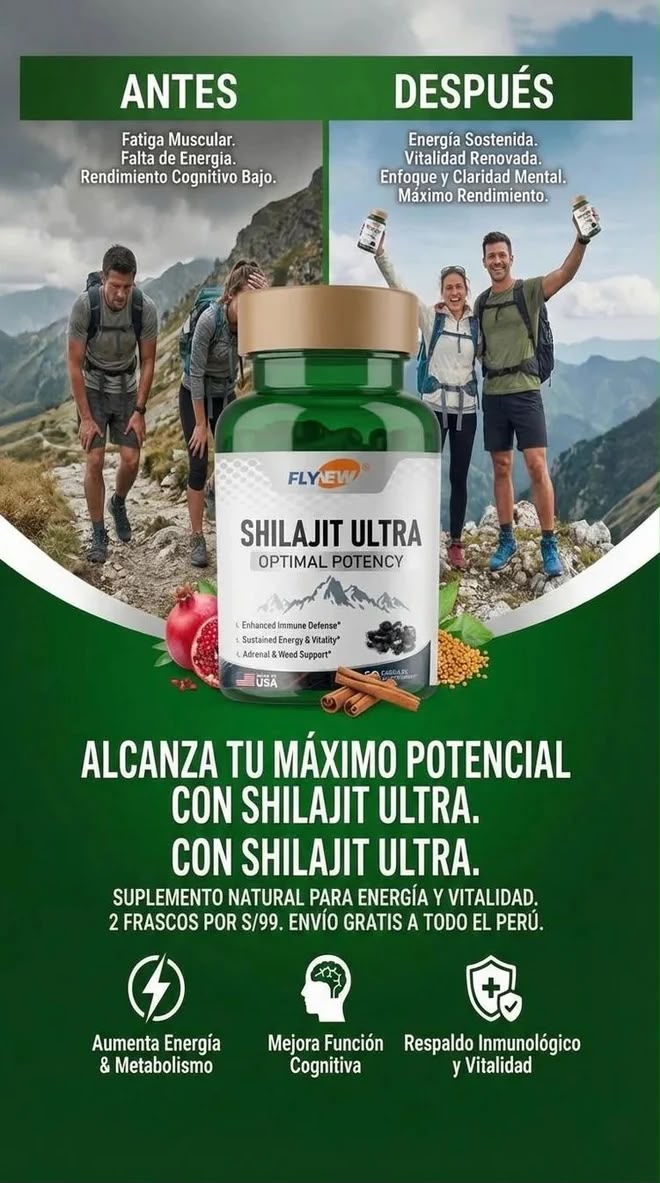 SHILAJIT ULTRA 60CP ORIGINAL®